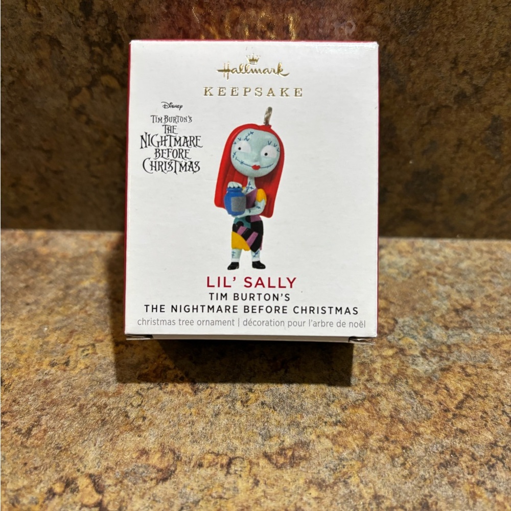 Miniature Hallmark Keepsake Sally Ornament Disney nightmare before Christmas